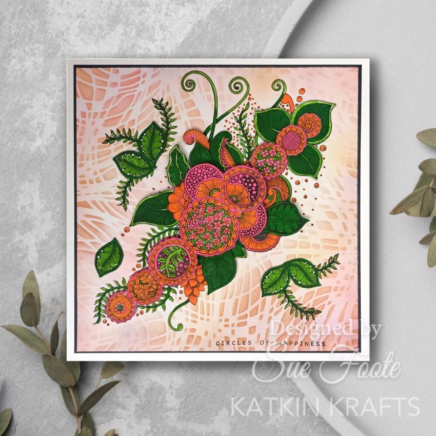 Katkin Krafts - Stempelset "Circles Of Happiness" Clear Stamps