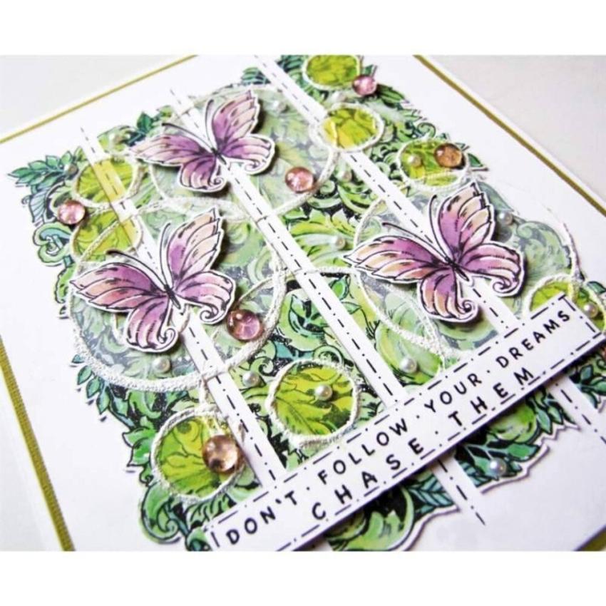 Katkin Krafts - Stempelset "Beautiful Leaves" Clear Stamps