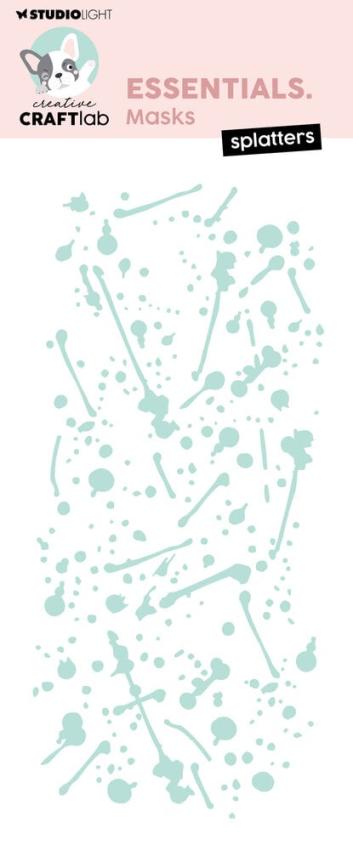 Creative Craft Lab - Studio Light - Schablone "Splatters" Stencil