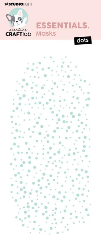 Creative Craft Lab - Studio Light - Schablone "Dots" Stencil