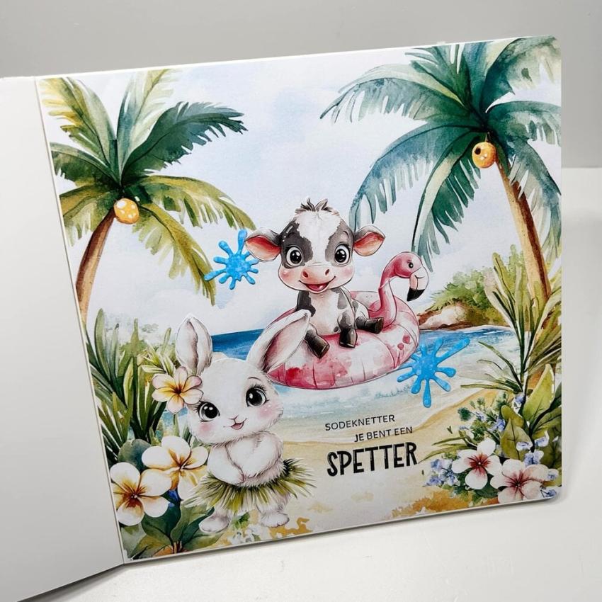 Creative Craft Lab - Studio Light - Designpapier "Summer Breeze" Collage Paper Pad 20,3x20,3 cm - 36 Bogen