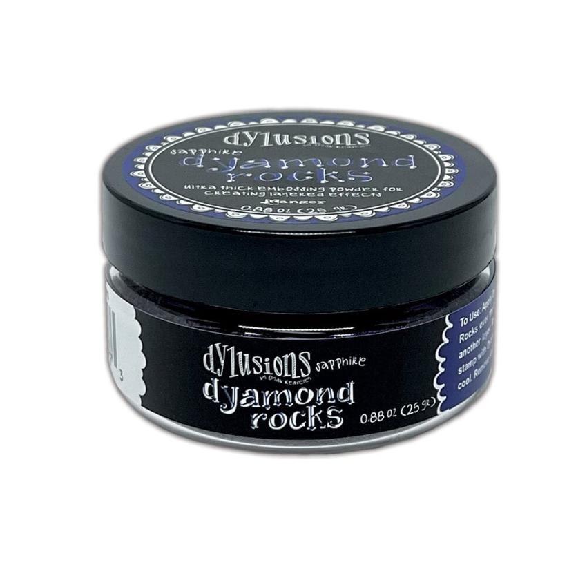 Ranger - Embossingpulver "Sapphire" Dylusions Dyamond Rocks by Dyan Reaveley