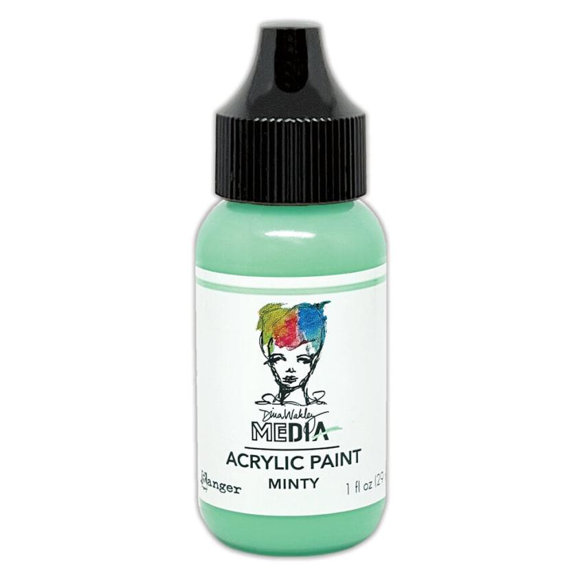 Ranger - Acrylfarbe "Minty" Media Acrylic Paint 29ml by Dina Wakley