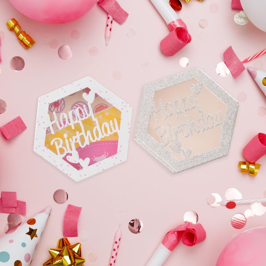 Nellie Snellen - Stanzschablone "Hexagon Shadowbox" Shape Dies