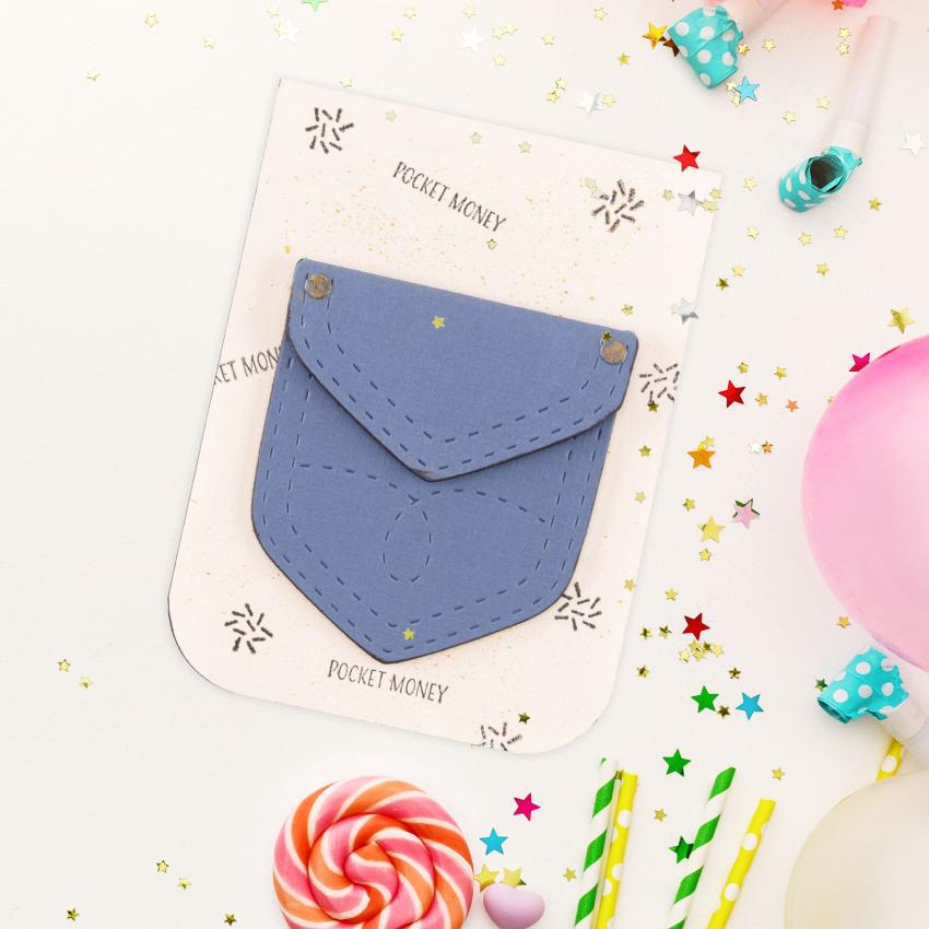 Nellie Snellen - Stanzschablone "Pocket Money" Shape Dies