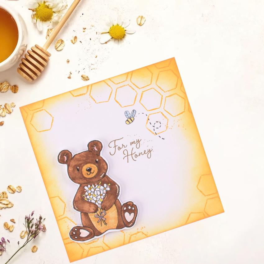 Nellie Snellen - Stempelset "Beary Special" Clear Stamps 