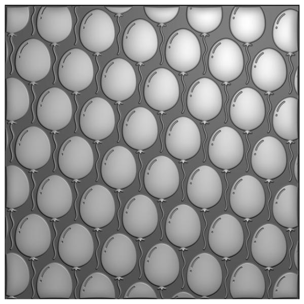 Nellie Snellen - Prägefolder "Balloons" 3D Embossing Folder 