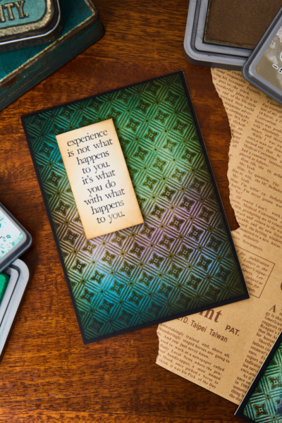 Sizzix - 3D Prägefolder "Diamonds" Embossing Folder Design by Tim Holtz