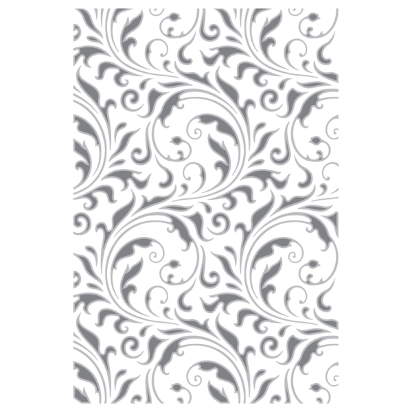 Sizzix - 3D Prägefolder "Flourish" Embossing Folder Design by Tim Holtz