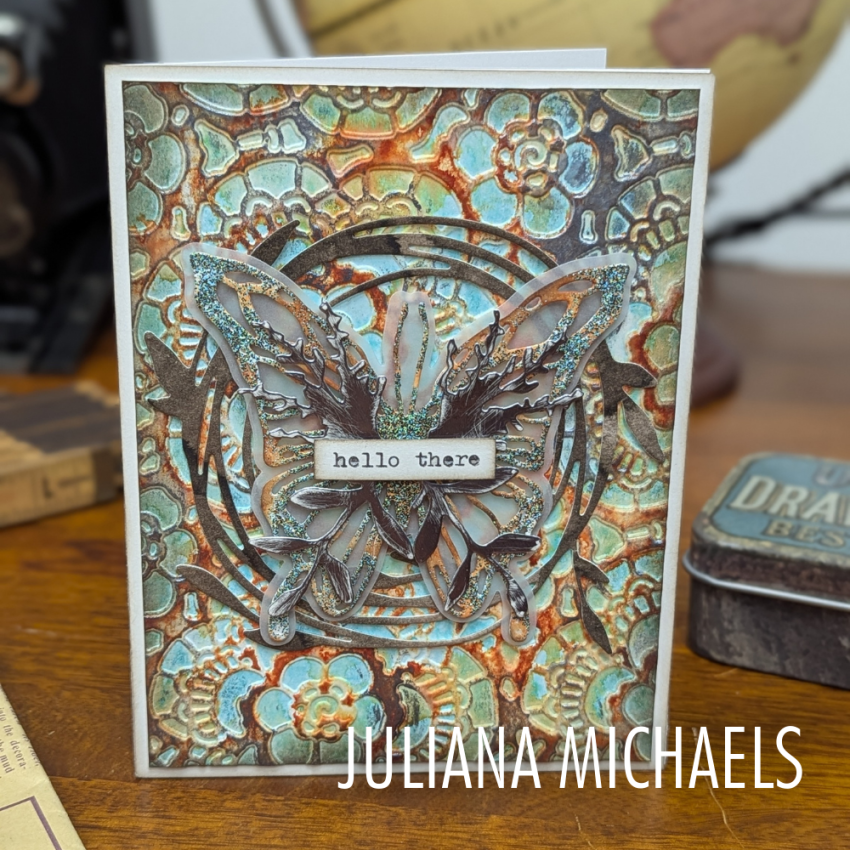 Sizzix - 3D Prägefolder "Lace" Embossing Folder Design by Tim Holtz