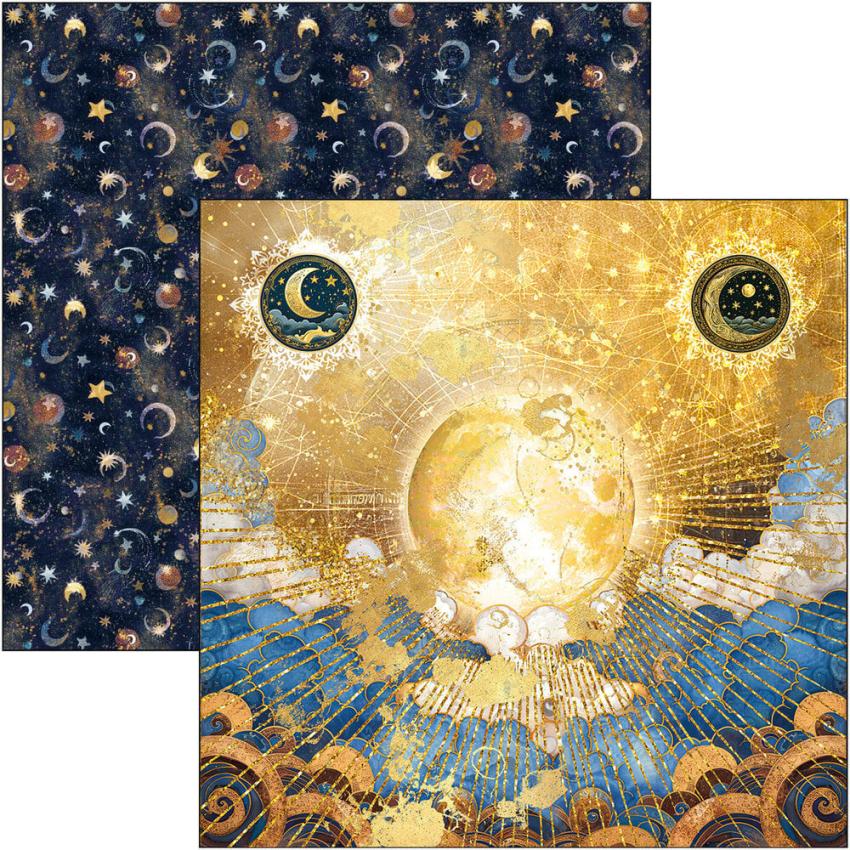 Ciao Bella - Designpapier "Celestial" Paper Pack 8x8 Inch - 12 Bogen