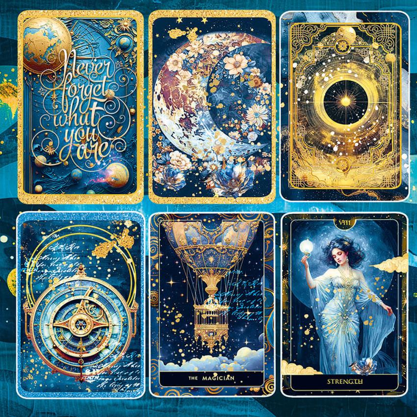 Ciao Bella - Pergamentpapier "Celestial" Vellum 6x6 Inch - 6 Bogen