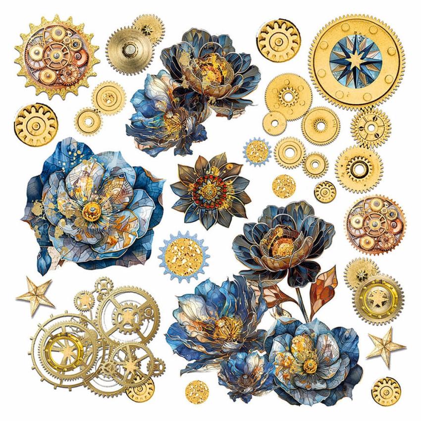 Ciao Bella - Pergamentpapier "Celestial" Vellum 6x6 Inch - 6 Bogen