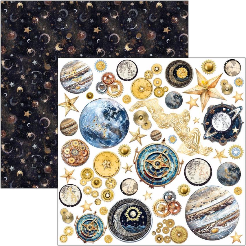 Ciao Bella - Stanzteile "Celestial" Fussy Cut Pad - 24 Bogen