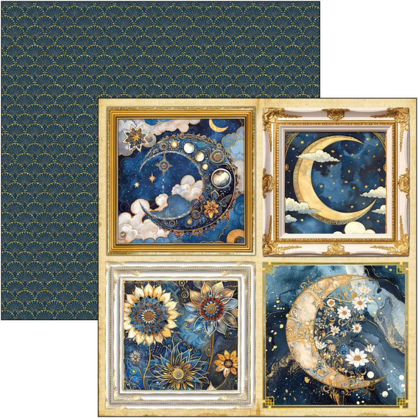 Ciao Bella - Designpapier "Celestial" Patterns Paper Pack 12x12 Inch - 8 Bogen