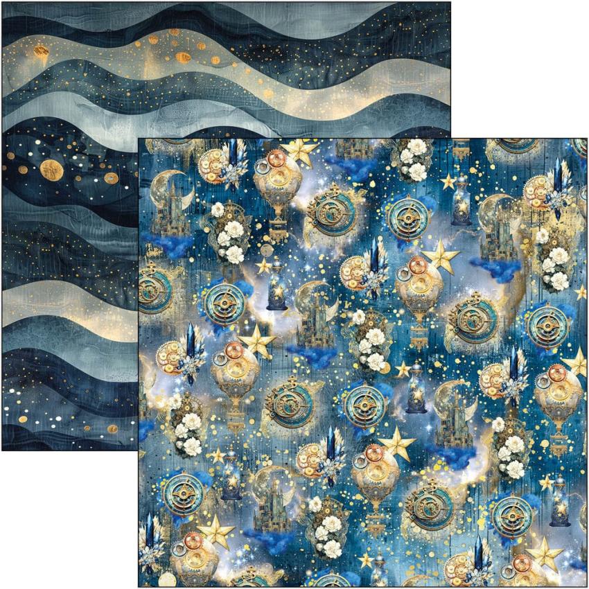 Ciao Bella - Designpapier "Celestial" Paper Pack 12x12 Inch - 12 Bogen