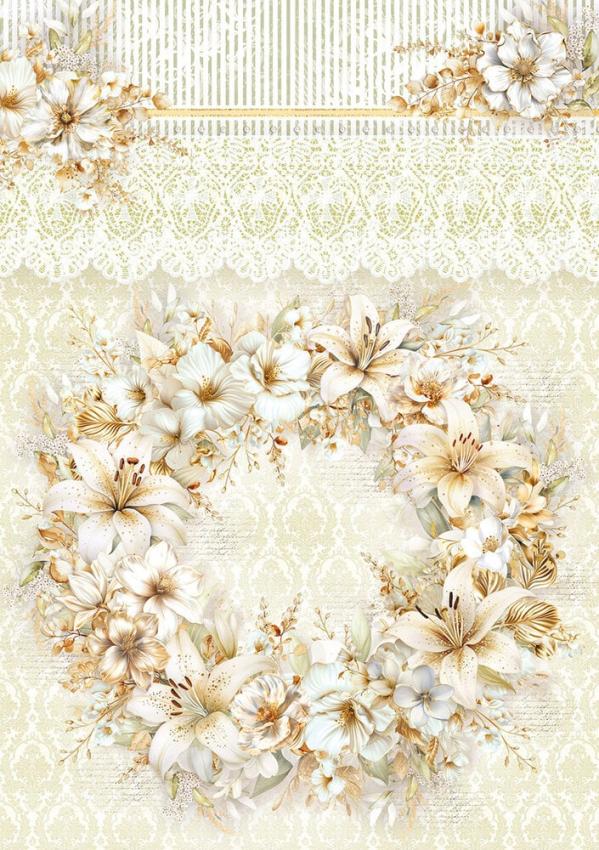 Ciao Bella - Decopatch Papier "Blessing Day Mixed" Rice Paper A5 - 8 Bogen
