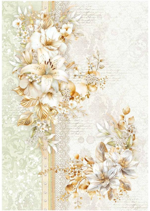 Ciao Bella - Pergamentpapier "Blessing Day" Vellum A4 - 6 Bogen