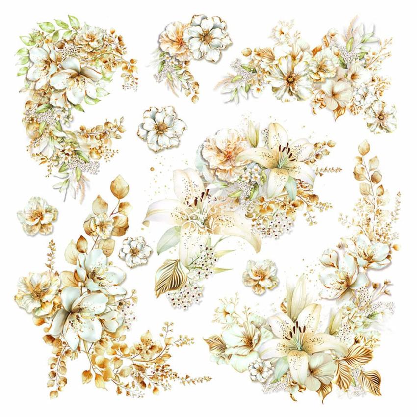 Ciao Bella - Pergamentpapier "Blessing Day" Vellum 6x6 Inch - 6 Bogen