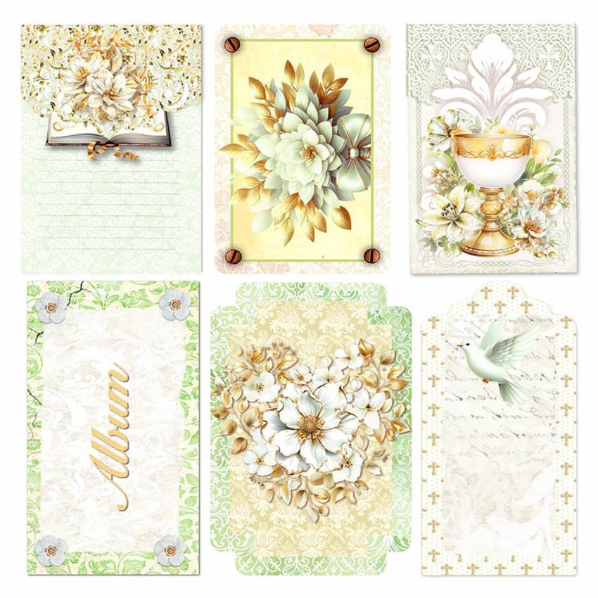 Ciao Bella - Pergamentpapier "Blessing Day" Vellum 6x6 Inch - 6 Bogen