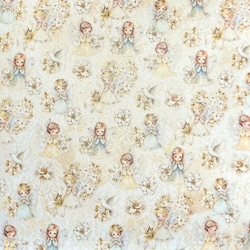 Ciao Bella - Designpapier "Blessing Day Pearl" Deluxe Paper Pack 6x6 Inch - 5 Bogen