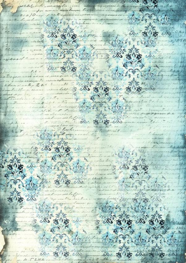 Ciao Bella - Seidenpapier - Decopatch Papier "Reverie" Tissue Paper A4 - 6 Bogen