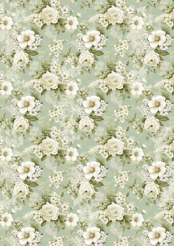 Ciao Bella - Seidenpapier - Decopatch Papier "Elysium" Tissue Paper A4 - 6 Bogen