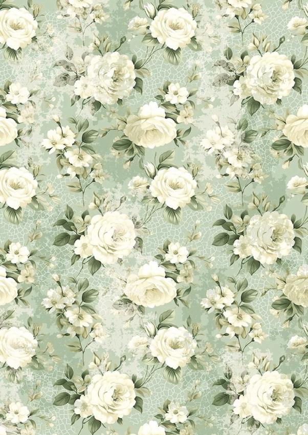 Ciao Bella - Seidenpapier - Decopatch Papier "Elysium" Tissue Paper A4 - 6 Bogen