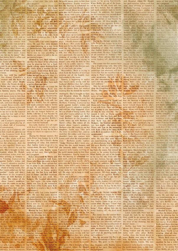 Ciao Bella - Seidenpapier - Decopatch Papier "A Journey of Love" Tissue Paper A4 - 6 Bogen