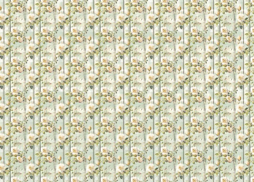 Ciao Bella - Seidenpapier - Decopatch Papier "Eden" Tissue Paper 70x50cm - 1 Bogen