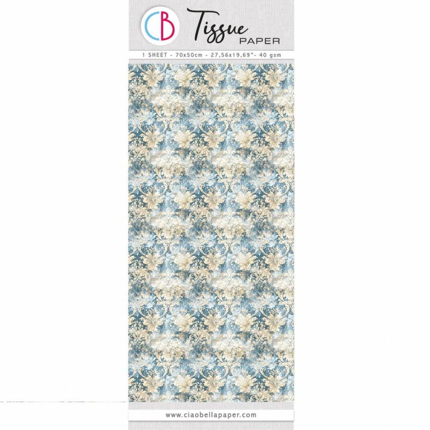 Ciao Bella - Seidenpapier - Decopatch Papier "Cornucopia" Tissue Paper 70x50cm - 1 Bogen