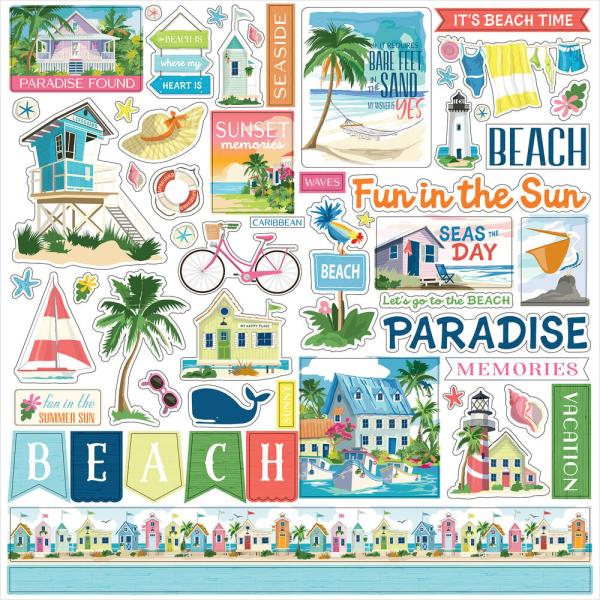 Carta Bella - Mega Bundle "Beach Town" Komplettpaket 