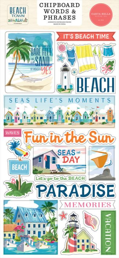 Carta Bella - Mega Bundle "Beach Town" Komplettpaket 