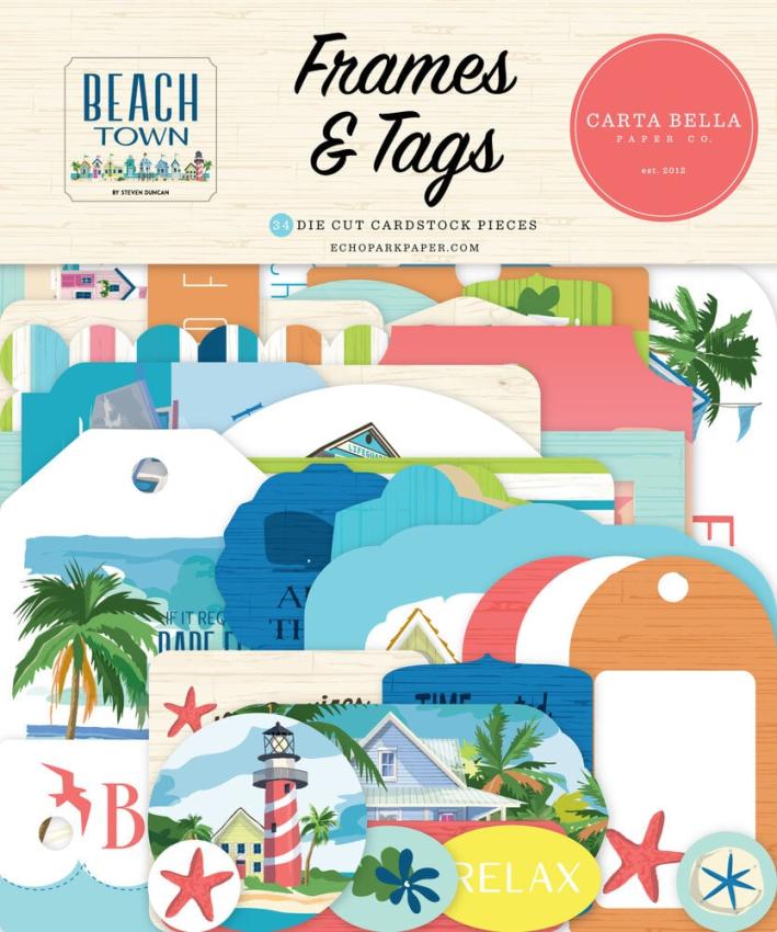 Carta Bella - Mega Bundle "Beach Town" Komplettpaket 