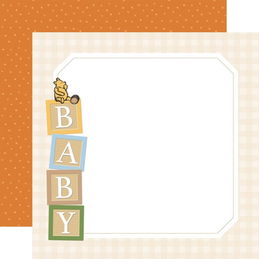 Echo Park - Designpapier "Winnie The Pooh Baby" Collection Kit 12x12 Inch - 12 Bogen