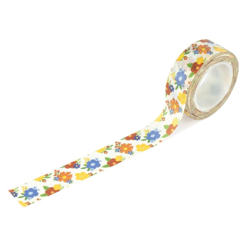 Echo Park - Decorative Tape "Come Travel Floral" Washi Tape 