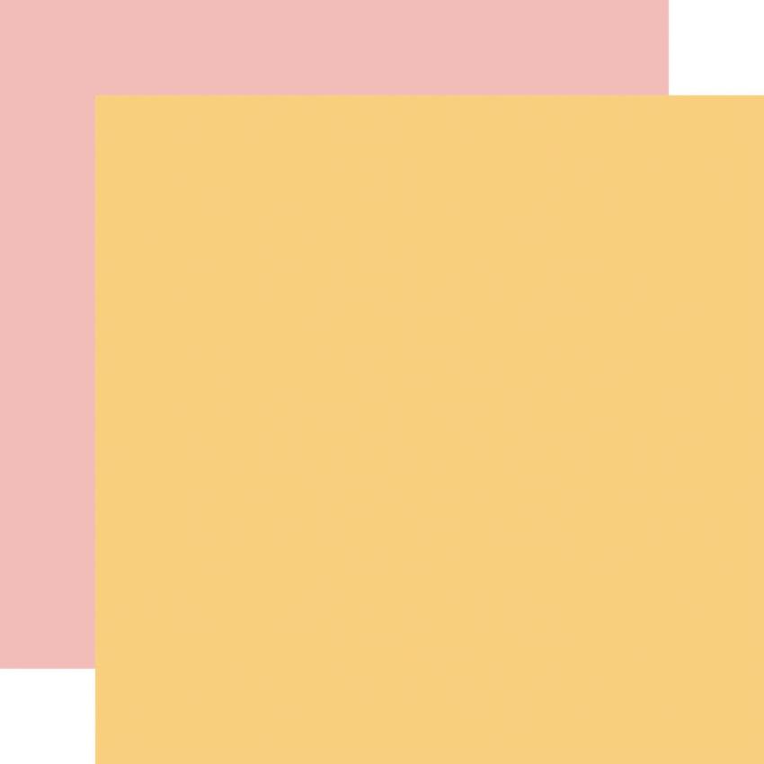 Echo Park - Cardstock "Have A Great Summer" Coordinating Solids Paper 12x12 Inch - 6 Bogen 