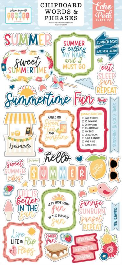 Echo Park - Komplettpaket "Have A Great Summer" Mega Bundle