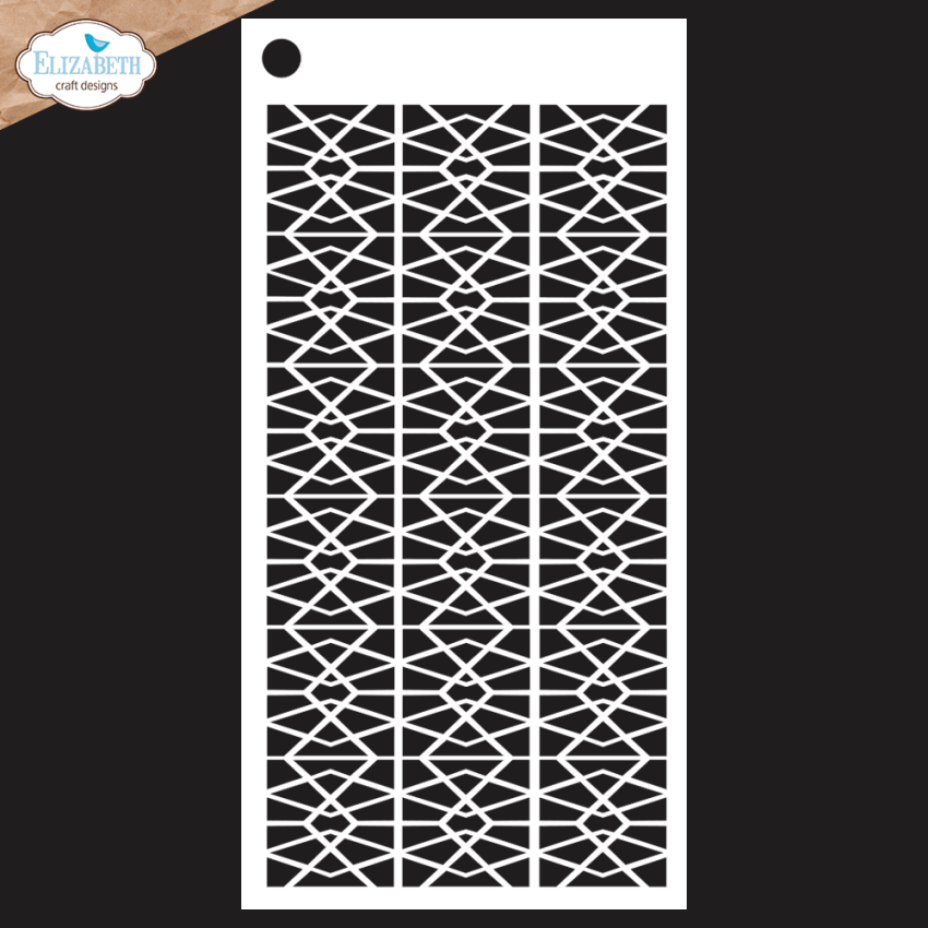 Elizabeth Craft Designs - Schablone "Journal 7" Stencil