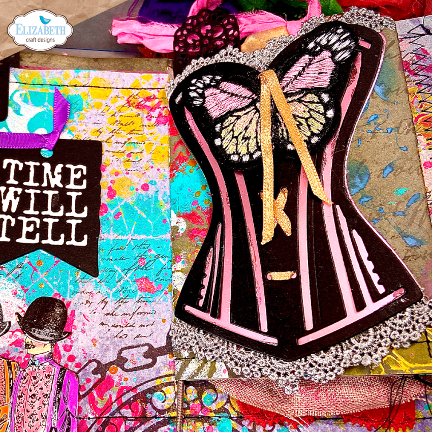 Elizabeth Craft Designs - Stanzschalone "Laced Up" Dies