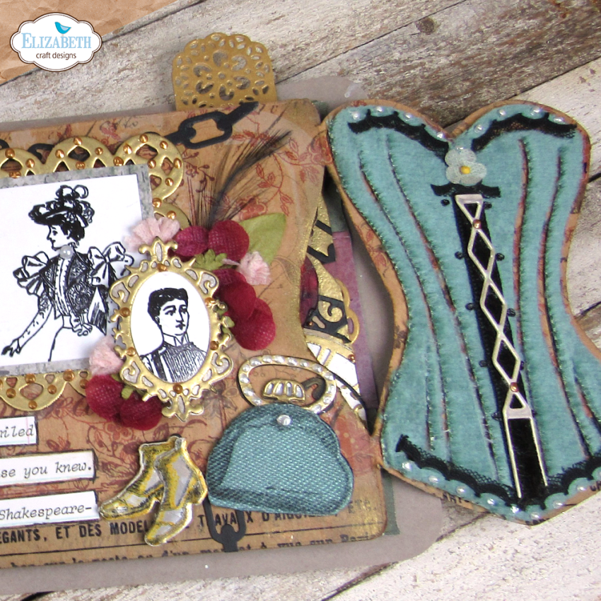 Elizabeth Craft Designs - Stanzschalone "Laced Up" Dies