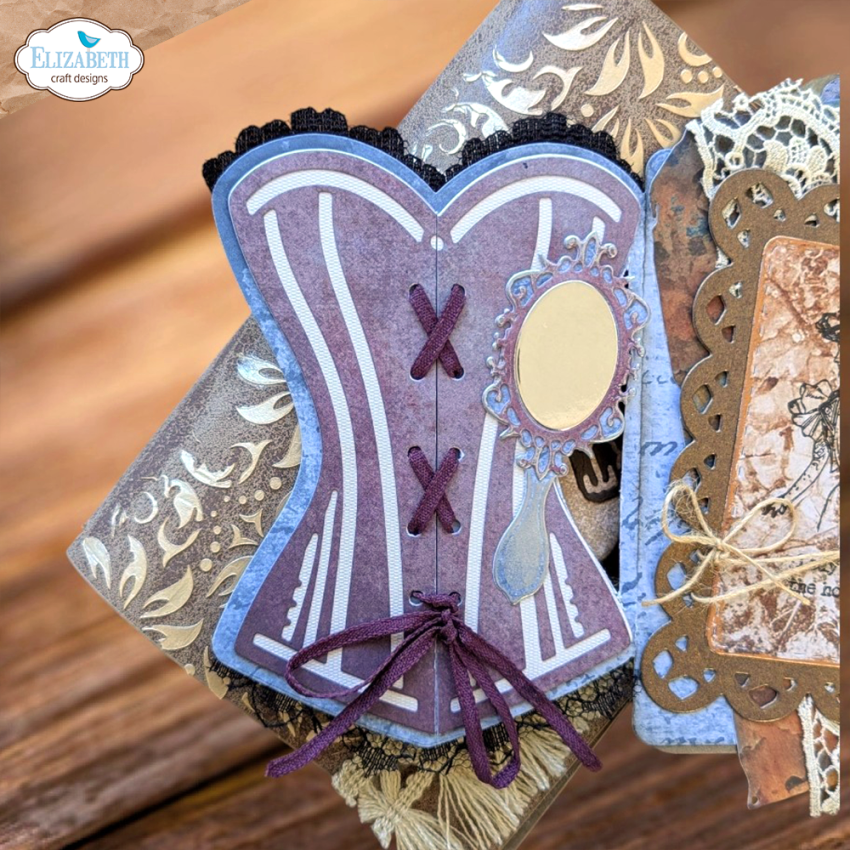 Elizabeth Craft Designs - Stanzschalone "Laced Up" Dies