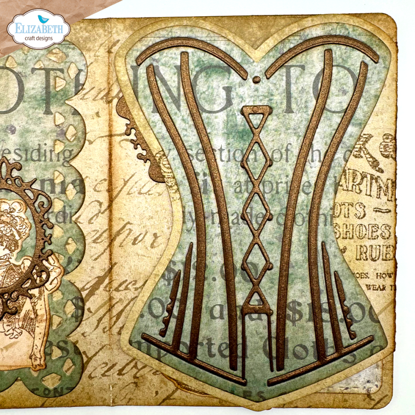 Elizabeth Craft Designs - Stanzschalone "Laced Up" Dies