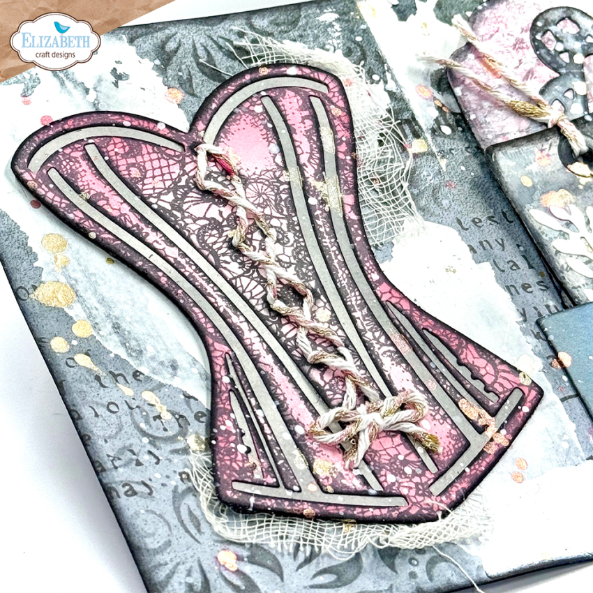 Elizabeth Craft Designs - Stanzschalone "Laced Up" Dies