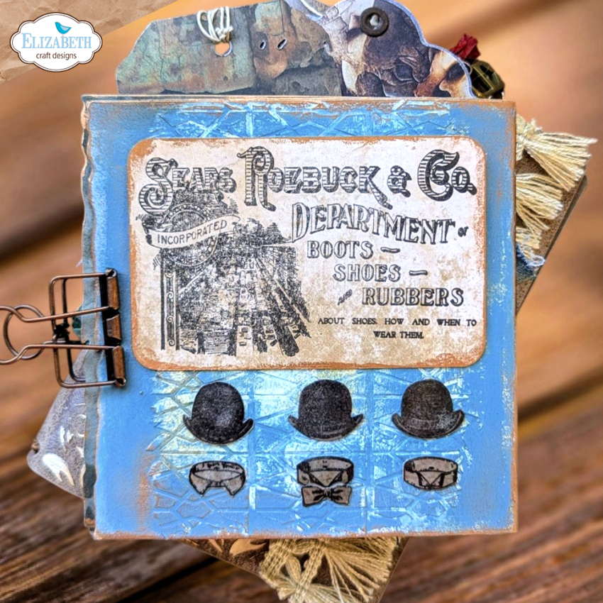 Elizabeth Craft Designs - Stempelset "Laced" Clear Stamps