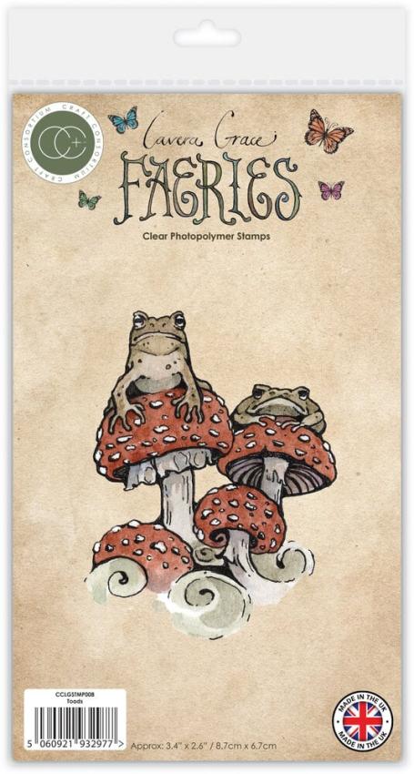 Craft Consortium - Stempel "Toads" Clear Stamps