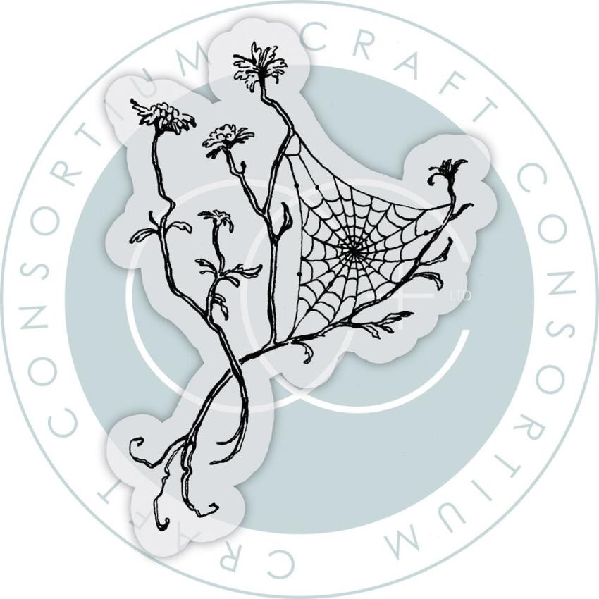 Craft Consortium - Stempel "Web" Clear Stamps