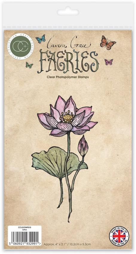Craft Consortium - Stempel "Lotus" Clear Stamps