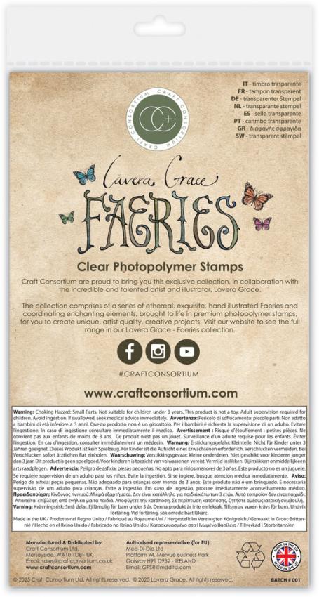 Craft Consortium - Stempelset "Potions" Clear Stamps