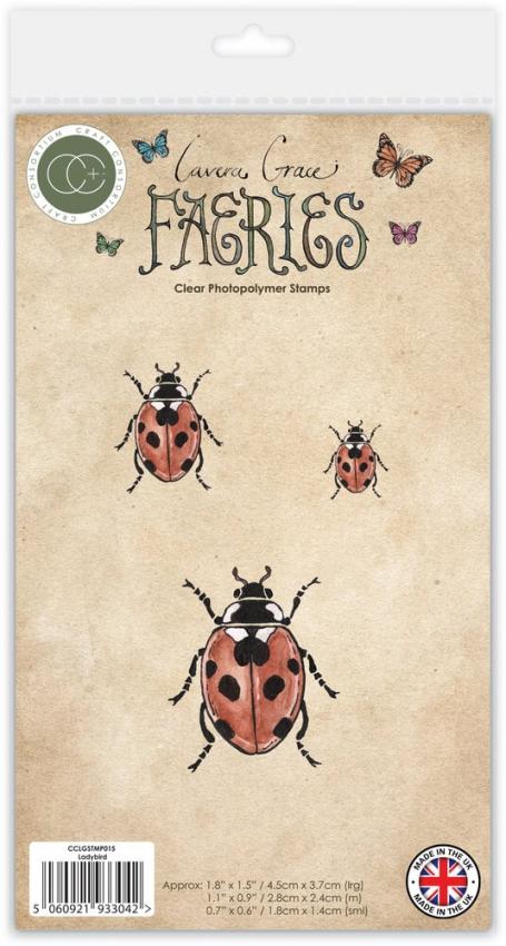 Craft Consortium - Stempelset "Ladybird" Clear Stamps